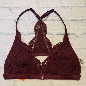 Victoria's Secret size XS Burgundy Bralette
